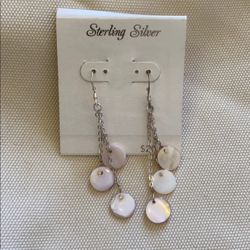 Sterling silver earrings